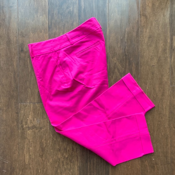 BANANA REPUBLIC Martin Fit Pink Ankle Pants Petite. Size 4P. - Picture 1 of 11
